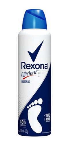 Talco En Aerosol Rexona Efficient Original X 153ml