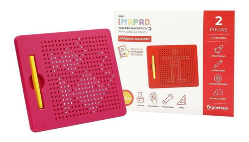Juguetes Educativos Brain Toys Imapad Mini Rosado