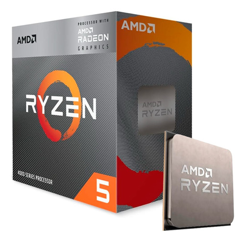 Microprocesador Amd Ryzen 5 4600g Radeon Am4