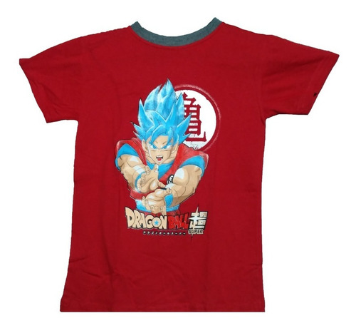 Dragon Ball Camiseta Goku Kame Hame Ha Logo De La Tortuga Ro