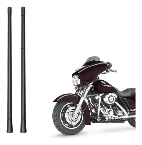 Ksaauto H20 - Antena De Radio Am/fm Para Harley Davidson Roa