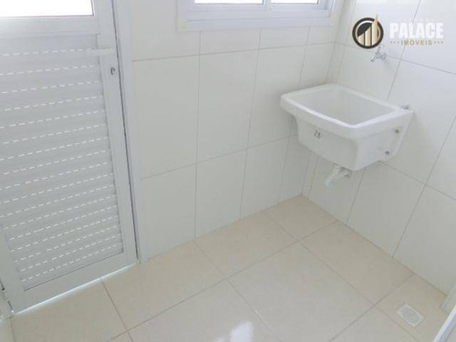 Apartamento Com 2 Dormitórios À Venda, 82 M² Por R$ 460.000,00 - Vila Assunção - Praia Grande/sp - Ap2452