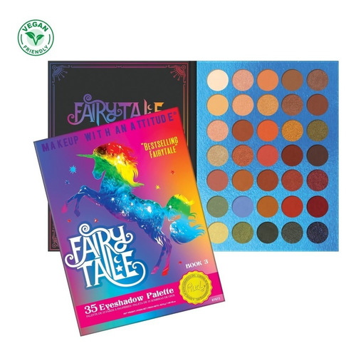 Rude Cosmetics Sombras 35 Colores Fairy Tale