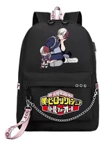 Comprar Mochilas Escolares My Hero Academia Com Porta De Carregament