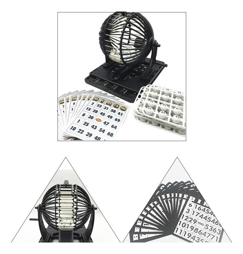 Máquina De Lotería De Bingo Reutilizable De Lujo,