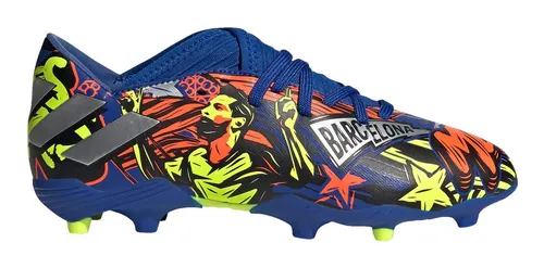 Calzado F tbol Nemeziz Messi 19.3 Terreno Firme azul adidas