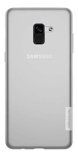 Imagem 3 de 6 de Capa Galaxy A8 Plus 2018 Nillkin Natural Tpu Ultra Fina