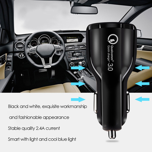 Cargador De Coche Bowling 6a Fast Charge Halo Car Charger Mu