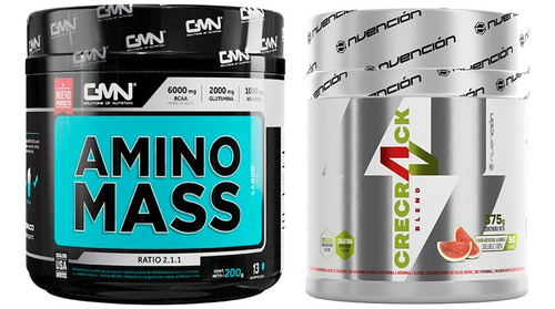 Amino Mass 200gr + Creatina - g a $446