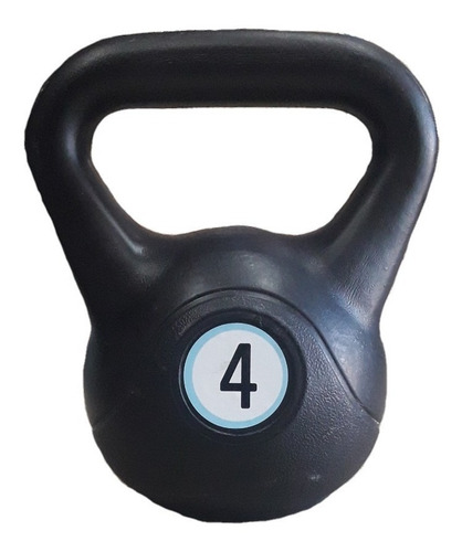 Imagen 1 de 1 de Pesa Rusa Kettlebell 4 Kg Funcional Crossfit Fitness