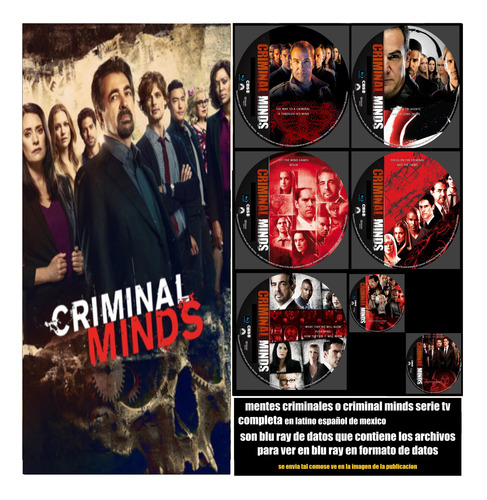 Mentes Criminales En Latino Completa Para Blu-ray