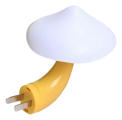 Lámpara De Pared Con Enchufe De Luz Nocturna De Setas,