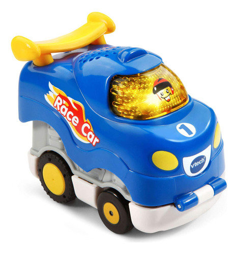 Vtech Go! Go! Smart Wheels Press And Race Race Car - Coche . Color Azul