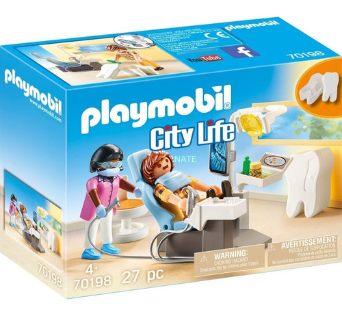Playmobil City Life 70198  Doctor Dentista Odontologo 