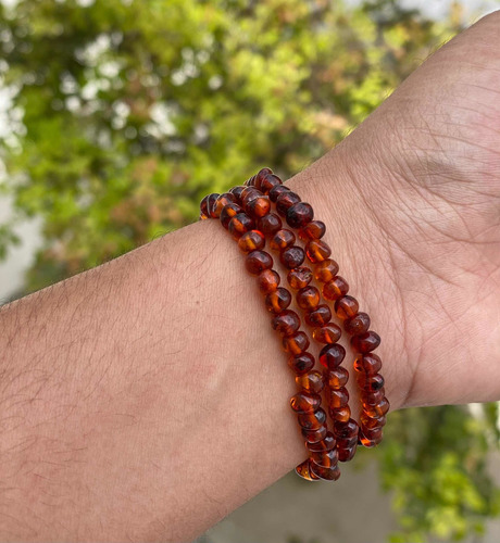 Pulseira De Âmbar P/ Adulto Original ***