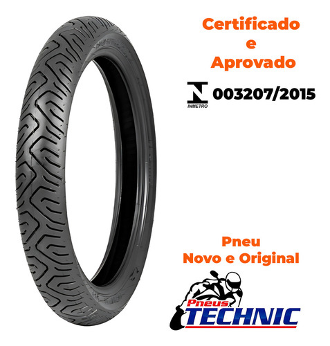 Pneu Traseiro Fazer/ Factor 150 100-90-18 Technic