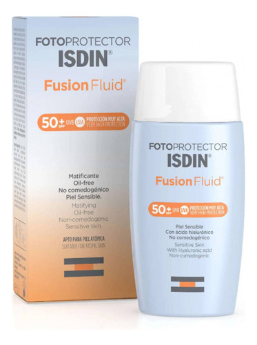 Fotoprotector Fusion Fluid 50spf 50ml Isdin