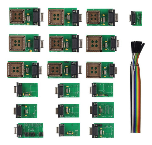 Upa Programador V1.3 + 19 Adaptadores - Eeprom Airbag Ecu