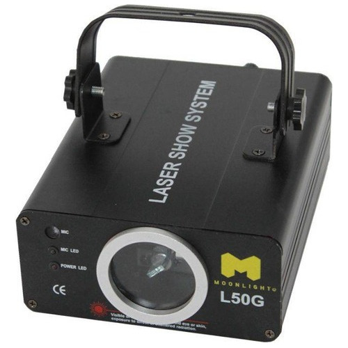 Laser Verde 100mw Efecto Audioritmico Dj Fiesta Moon L50g