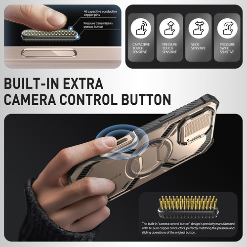 Funda De Teléfono I-blason Armorbox Para iPhone 16 Pro Max Con Magsaf