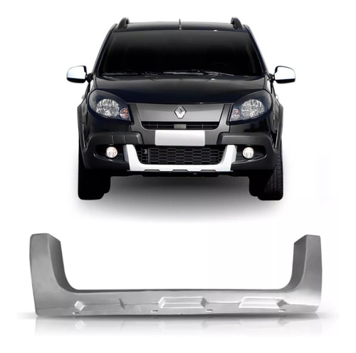 Moldura Parachoque Sandero Stepway 2012 A 2014