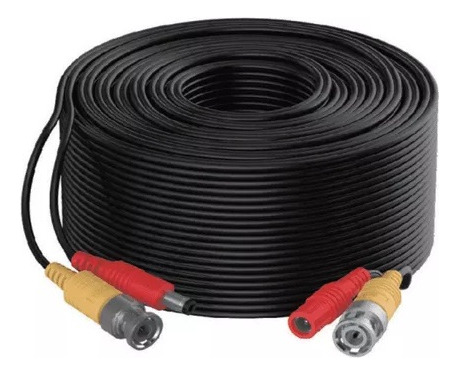 8 Cables Siames Bnc 18 Metros Cctv Interior/exterior
