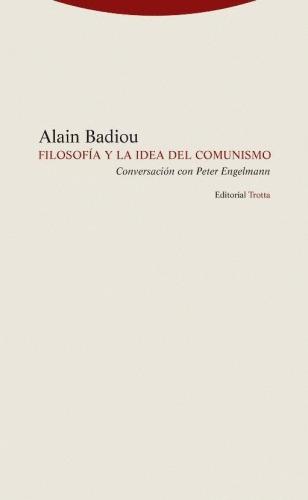 Libro Filosofía Y La Idea De Comunismo