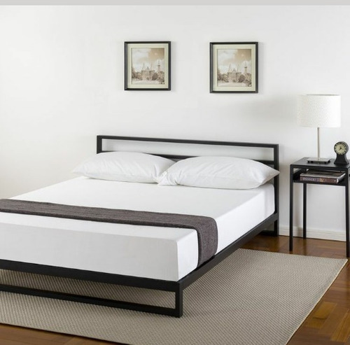 Imagen 5 de 10 de Cama Moderna Minimalista A Medida