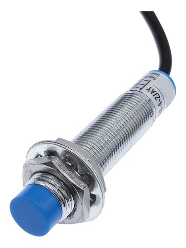 1pç- Sensor Indutivo De Proximidade M12 Pnp 5-36v Na 3 Fios