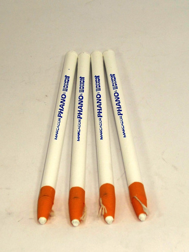 Lapiz Dermografico Blanco Dixon Phano Marcador Cera Todo Uso