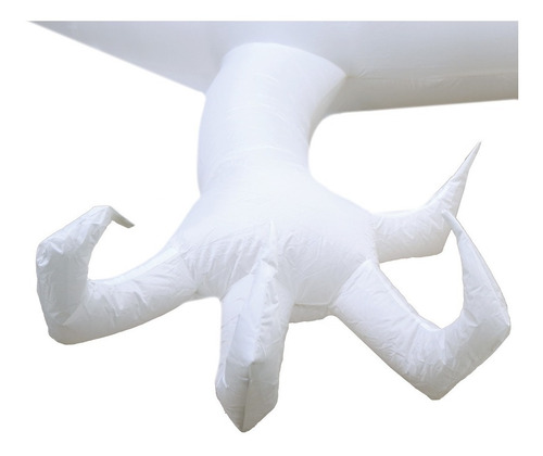 Imagen 10 de 10 de Inflable Decorativo Fantasma Halloween 3.80 Mts Con Luz
