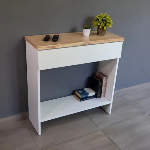 comprar Mesa Arrime Con Cajón Recibidor Dressoire Paraíso Lustrado