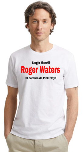 Remera Roger Waters - Algodón - Unisex - Diseño Estampado B