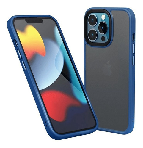 Capa Rock Guard Pro Compatível C iPhone 13/13pro E 13pro Max Cor Navy blue iPhone 13 Pro