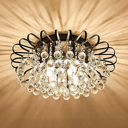 Cvkash Crystal Floral Chandelier 4-light? Antiguo Moderno Ne