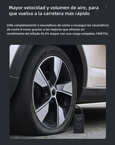 Nuevo Modelo Xiaomi-1s Compresor De Aire Eléctrico Portatil