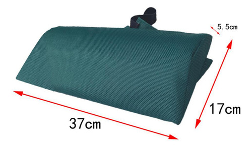 Reposacabezas Para Silla Larga Con Verde Oscuro Verde Oscuro