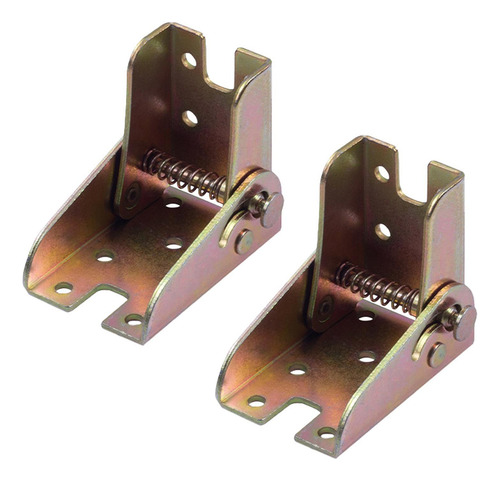 2x Autocatirios Para La Mesa De Bloqueo De Color Galvanizado