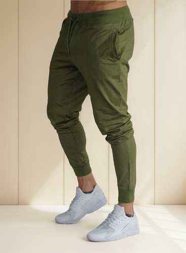 Pants Jogger Hombre Gym Slim Entubado Deportivo Moda Dep [u]