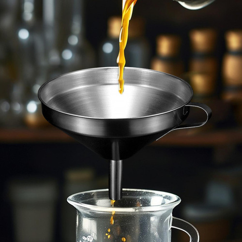 Embudo De Acero Inoxidable Embudo De Cocina Embudo De Metal