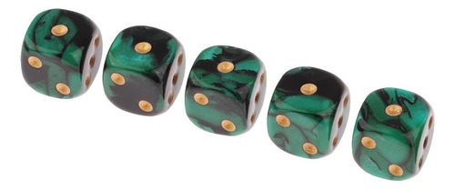 Paquete De 2-4 Dados De Juego De 5x6 Caras, Dados De 16mm