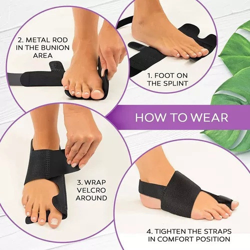 Solvify Corrector De Juanetes Férula Para Juanete Del Dedo