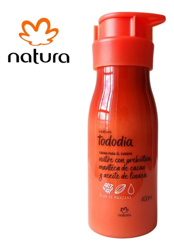 Crema Corporal Natura Tododia Flor De Manzana 400ml Crema Corporal Tododia Flor De Manzana 400ml