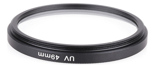 Filtro Uv Negro Para Cámara Réflex De 49 Mm