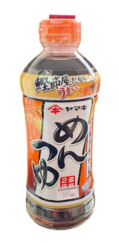 Imagem 1 de 2 de Men Tsuyu 500ml Yamaki Importado Japão Ideal Udon E Soba