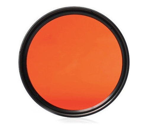 Lente Filtro Laranja Orange 52mm P/ Go Pro Action Cam
