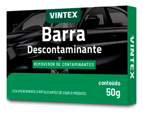 Clay Bar Vonixx V-bar Massa Barra Descontaminante V Bar 50g