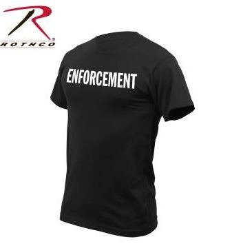 Camiseta Manga Corta Rothco Enforcement