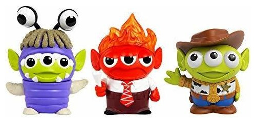 Paquete De 3 Disney / Pixar Alien Remix Angry, Boo Y Wo