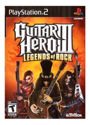 Guitar Hero Iii Legends Of Rock Ps2 Nuevo Fisico Od.st